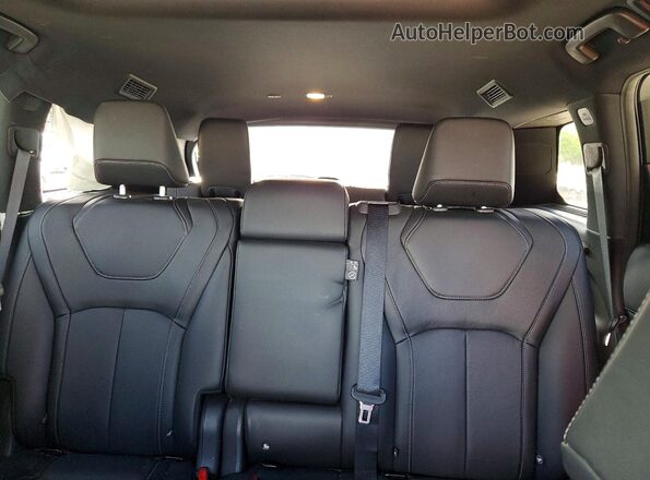 5N1AL1FR7SC354666 2025 INFINITI QX60 White უკანა სავარძლების ხედი