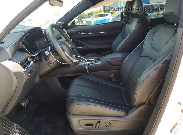 5N1AL1FR7SC354666 2025 INFINITI QX60 White წინა სალონის ხედი