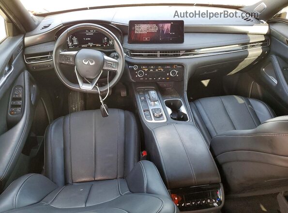 5N1AL1FR7SC354666 2025 INFINITI QX60 White წინა პანელის ხედი