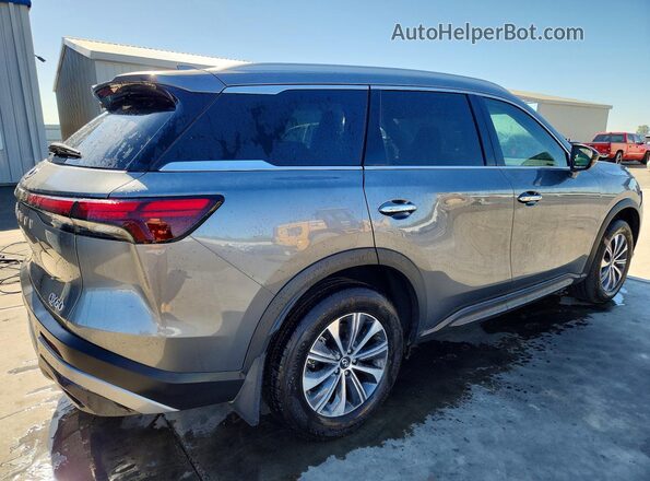 5N1AL1FRXSC345072 2025 INFINITI QX60 Серый Задняя правая четверть