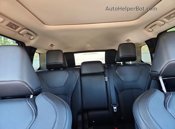 5N1AL1FS0TC350074 2026 INFINITI QX60 Black Widok tylnych siedzeń