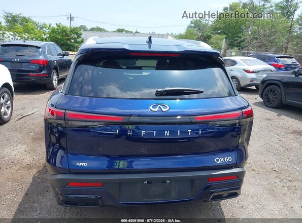 5N1AL1FS1SC348560 2025 INFINITI QX60 Dark Blue 