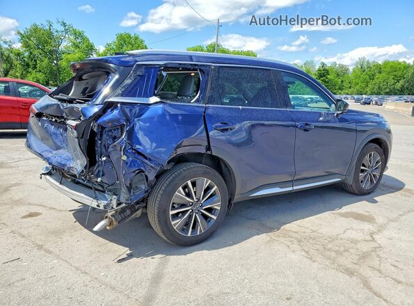 5N1AL1FS1TC355316 2026 INFINITI QX60 Blue Հետևի աջ