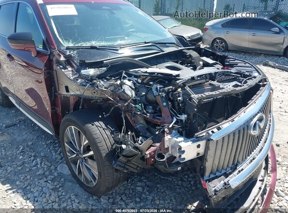5N1AL1FS2TC340940 2026 INFINITI QX60 Burgundy Widok z przodu