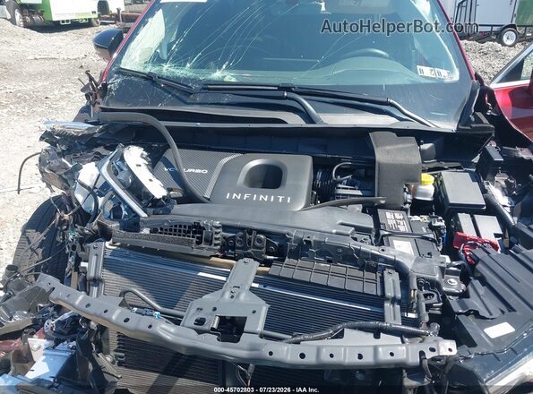 5N1AL1FS2TC340940 2026 INFINITI QX60 Burgundy Widok z tyłu