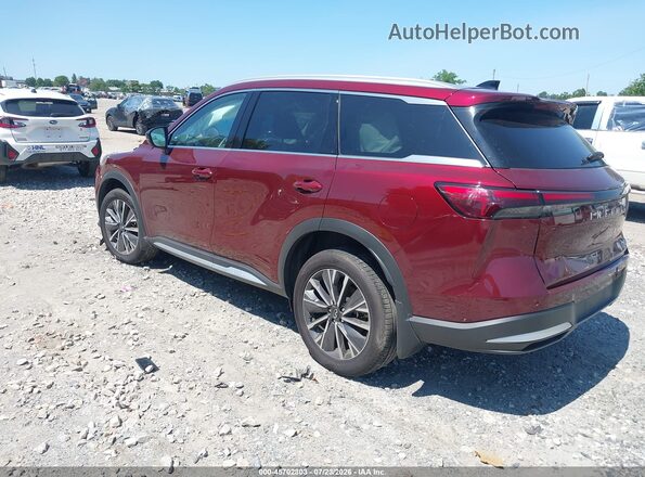 5N1AL1FS2TC340940 2026 INFINITI QX60 Burgundy Tył lewy