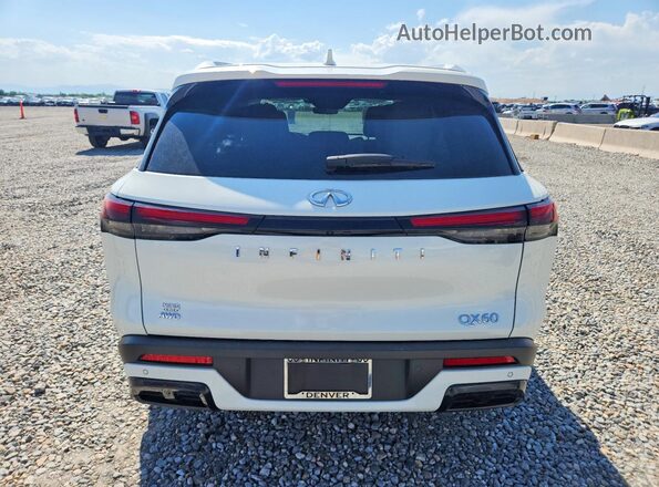 5N1AL1FS3SC338791 2025 INFINITI QX60 White Rear view