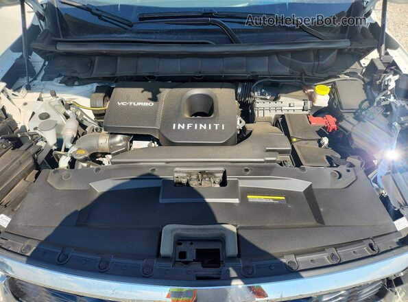5N1AL1FS3SC338791 2025 INFINITI QX60 White Engine compartment view