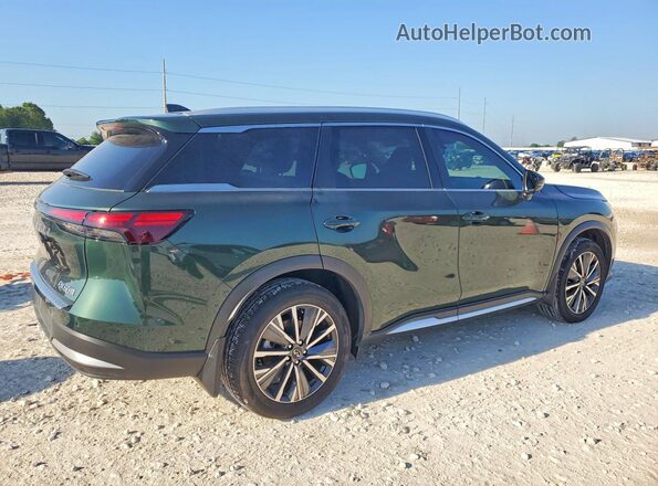 5N1AL1FS4TC339563 2026 INFINITI QX60 Green Հետևի աջ