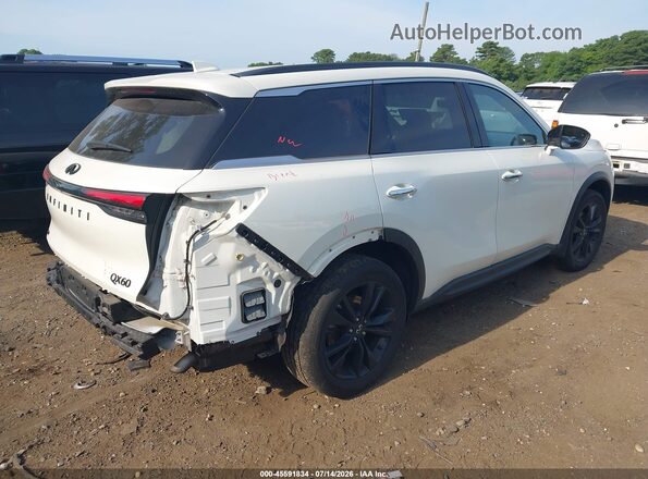 5N1AL1FS6SC336128 2025 INFINITI QX60 White Հետևի աջ