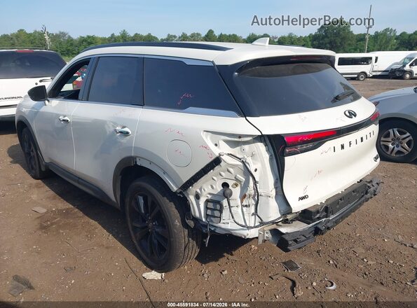 5N1AL1FS6SC336128 2025 INFINITI QX60 White Հետևի ձախ