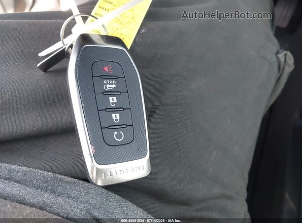 5N1AL1FS6SC336128 2025 INFINITI QX60 White Առջևի վահանակի տեսք