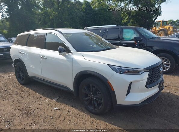 5N1AL1FS6SC336128 2025 INFINITI QX60 White Սալոնի հետևի տեսք