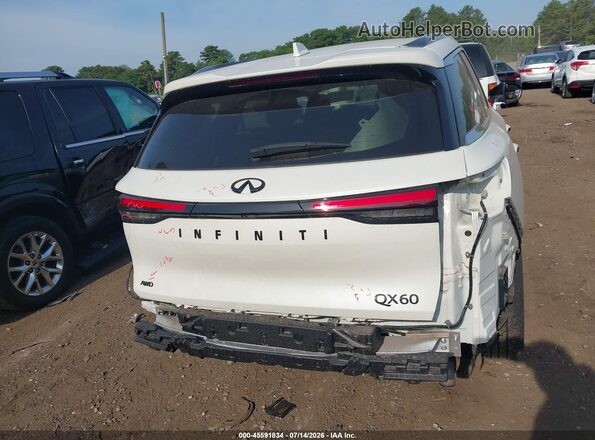 5N1AL1FS6SC336128 2025 INFINITI QX60 White 