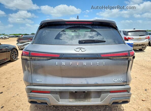 5N1AL1FS7SC351026 2025 INFINITI QX60 Gray უკანა ხედი