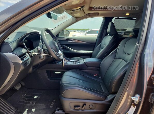 5N1AL1FS7SC351026 2025 INFINITI QX60 Gray წინა სალონის ხედი
