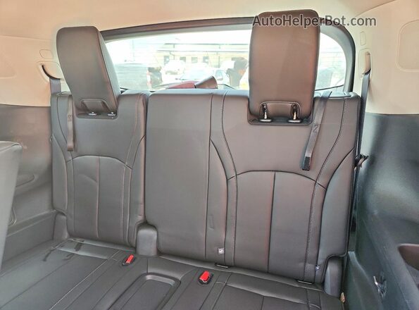 5N1AL1FS7SC351026 2025 INFINITI QX60 Gray უკანა სავარძლების ხედი