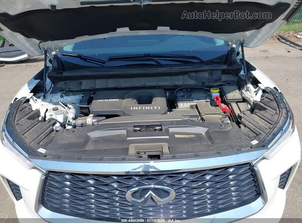 5N1AL1FS9SC331022 2025 INFINITI QX60 White Widok z tyłu