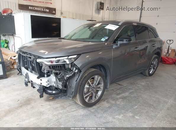5N1AL1FS9SC347186 2025 INFINITI QX60 Серый Передняя левая четверть