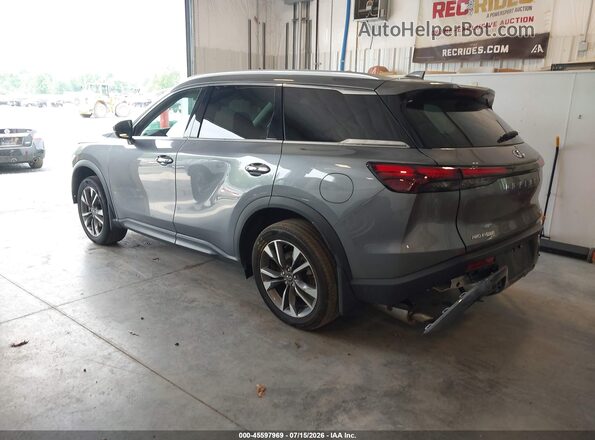 5N1AL1FS9SC347186 2025 INFINITI QX60 Серый Задняя левая четверть