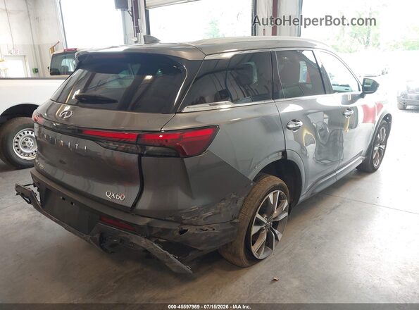 5N1AL1FS9SC347186 2025 INFINITI QX60 Серый Задняя правая четверть