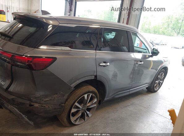 5N1AL1FS9SC347186 2025 INFINITI QX60 Серый Вид задней части салона