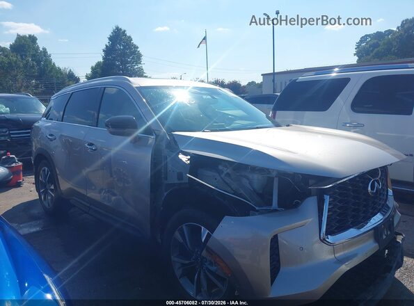 5N1AL1FS9SC359452 2025 INFINITI QX60 Beige 360 interior view