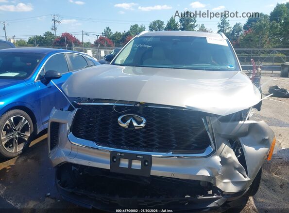 5N1AL1FS9SC359452 2025 INFINITI QX60 Beige Rear interior view