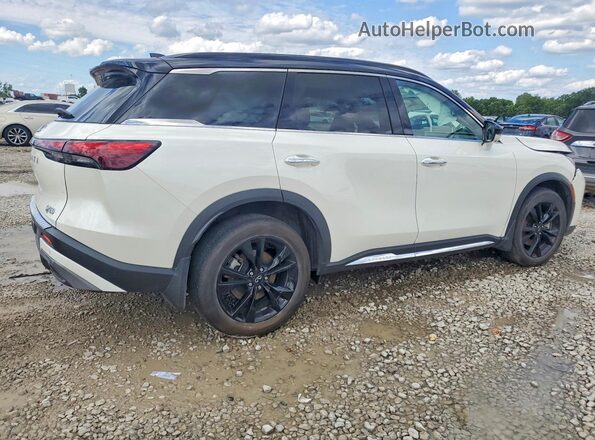5N1AL1HU0SC339072 2025 INFINITI QX60 White Tył prawy