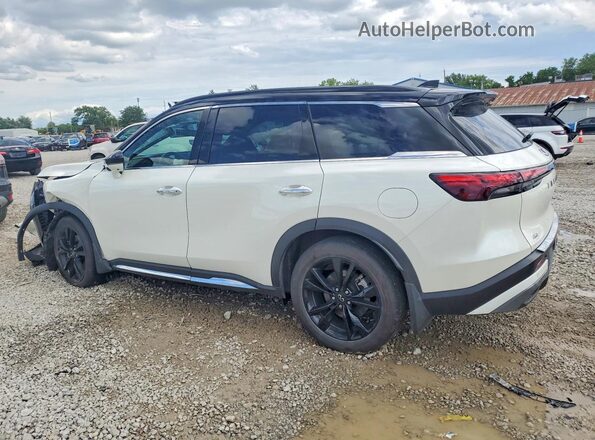 5N1AL1HU0SC339072 2025 INFINITI QX60 White Tył lewy