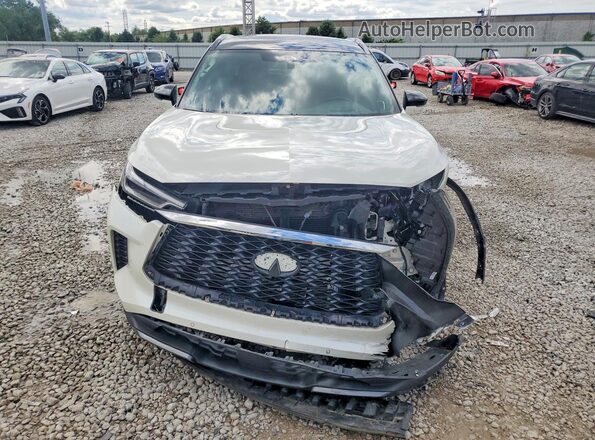 5N1AL1HU0SC339072 2025 INFINITI QX60 White Widok z przodu