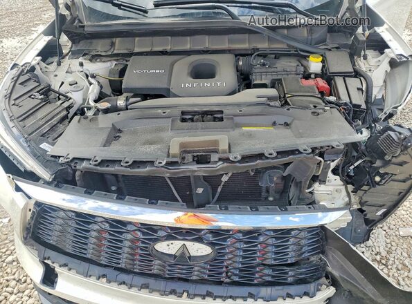 5N1AL1HU0SC339072 2025 INFINITI QX60 White Widok komory silnika