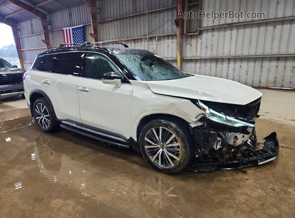 5N1AL1HU0SC352503 2025 INFINITI QX60 White Przód prawy