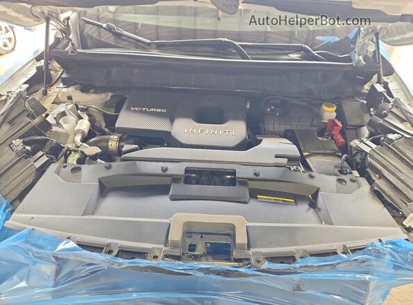 5N1AL1HU0SC352503 2025 INFINITI QX60 White Widok komory silnika