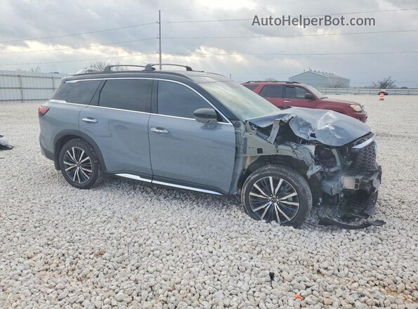 5N1AL1HU5SC357986 2025 INFINITI QX60 Серый Передняя правая четверть