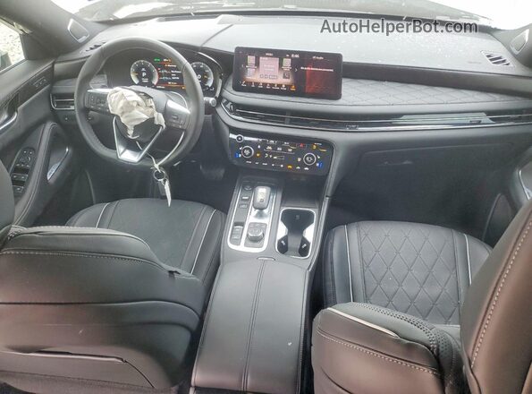 5N1AL1HU5SC357986 2025 INFINITI QX60 Серый Вид панели приборов