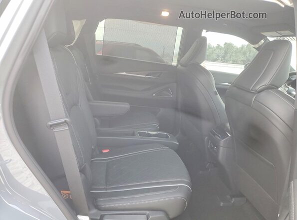 5N1AL1HU5SC357986 2025 INFINITI QX60 Серый Вид задней части салона