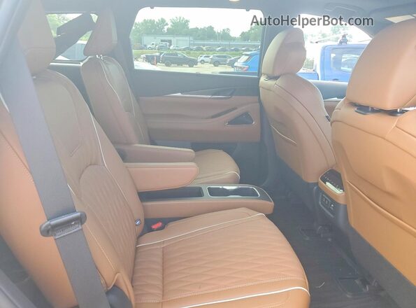 5N1AL1HU8TC345087 2026 INFINITI QX60 Золотой Вид задних сидений