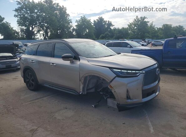 5N1AL1HU8TC345087 2026 INFINITI QX60 Золотой Передняя правая четверть