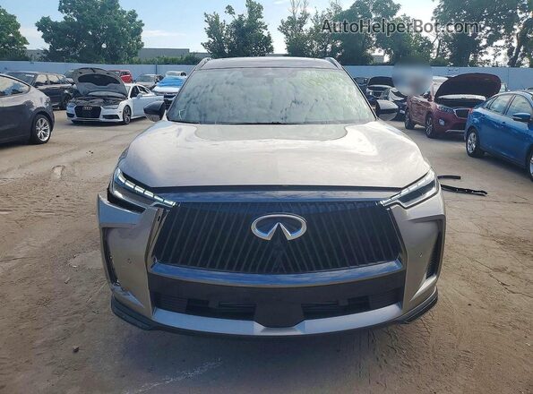 5N1AL1HU8TC345087 2026 INFINITI QX60 Золотой Вид спереди