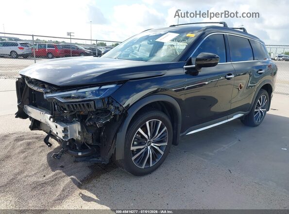 5N1AL1HUXSC358938 2025 INFINITI QX60 Black Передня ліва чверть