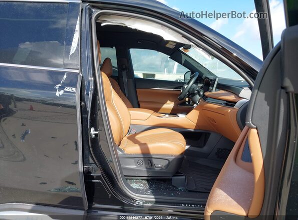 5N1AL1HUXSC358938 2025 INFINITI QX60 Black Вид салону спереду