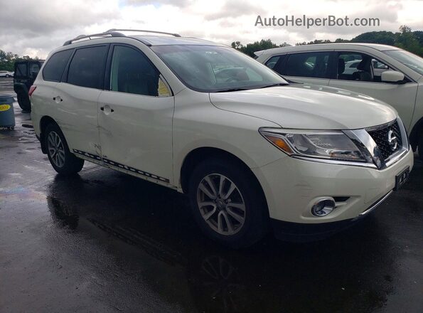5N1AR2MM0GC625778 2016 NISSAN PATHFINDER Белый Передняя правая четверть