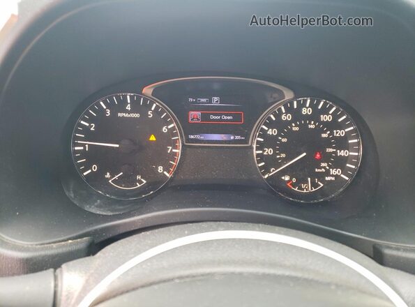 5N1AR2MM0GC625778 2016 NISSAN PATHFINDER Белый Вид щитка приборов