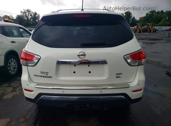 5N1AR2MM0GC625778 2016 NISSAN PATHFINDER Белый Вид сзади