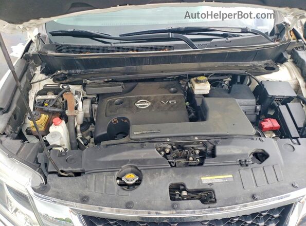 5N1AR2MM0GC625778 2016 NISSAN PATHFINDER Белый Вид подкапотного пространства