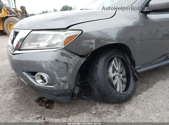 5N1AR2MM0GC629605 2016 NISSAN PATHFINDER Gray წინა ხედი