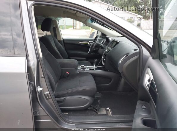 5N1AR2MM0GC629605 2016 NISSAN PATHFINDER Gray წინა სალონის ხედი