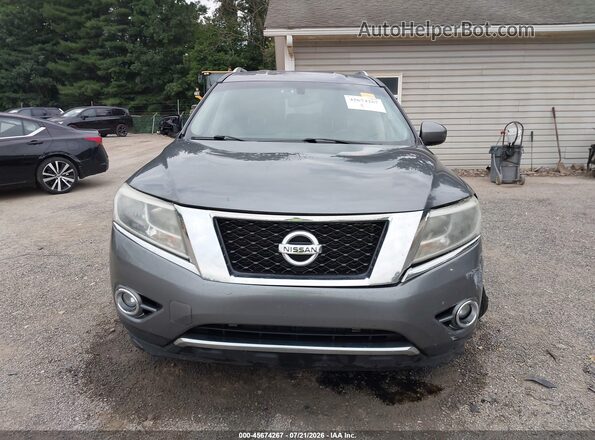 5N1AR2MM0GC629605 2016 NISSAN PATHFINDER Gray უკანა სალონის ხედი