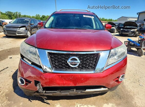 5N1AR2MM0GC670798 2016 NISSAN PATHFINDER Brown Front view